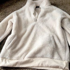 fluffy and cozy sherpa